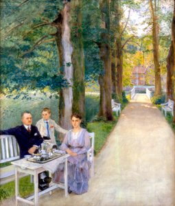 Joh Salve Kallevig, Gudrun Kallevig, Morten Kallevig, vers 1900-1928