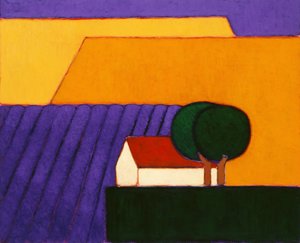 Champ de Lavande, Provence, 2004