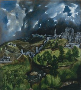 Vue de Tolède, vers 1597-99 - El Greco