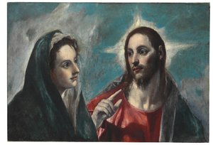 Le Christ prenant congé de sa mère - El Greco