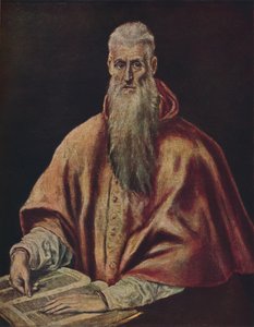 Der Heilige Hieronymus Als Kardinal, Saint Jérôme en cardinal, vers 1590-1600, 1938