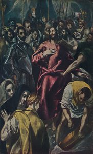Espolio Entkleidung Christi., Le dépouillement du Christ, vers 1577-1579, 1938 - El Greco