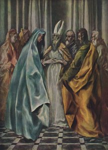 Mariae Verlobnis, Les fiançailles de la Vierge, vers 1600-1614, 1938 - El Greco