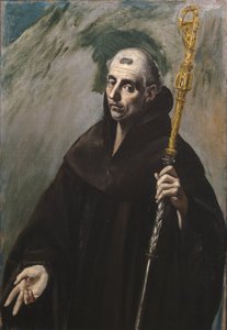 Saint Benoît de Nursie, 1577-1579 - El Greco