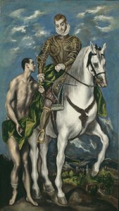 Saint Martin et le mendiant, 1597-1600