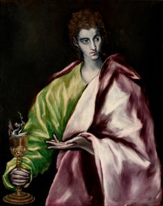 Espagnol : San Juan Evangelista Saint Jean l