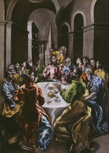 Le festin dans la maison de Simon, 1608-14