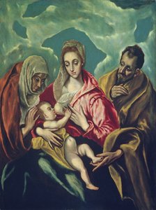 La Sainte Famille avec Sainte Élisabeth