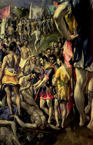 Le Martyre de Saint Maurice, 1580-83 (détail)