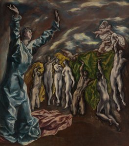 La Vision de Saint Jean, vers 1608-14 - El Greco