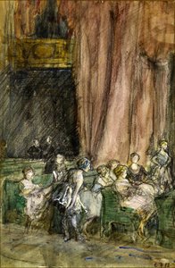 Répétitions, vers 1912 - Eleanor Fortescue Brickdale
