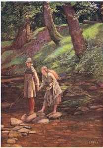 Rosalind et Celia - Eleanor Fortescue Brickdale