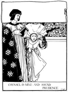 Le conseil est à moi et la prudence saine - Eleanor Fortescue Brickdale