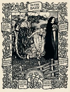 Illustration du poème de Wordsworth À la marguerite, n° 2, 1923 - Eleanor Fortescue Brickdale