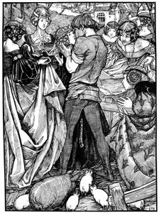 La Princesse et le Porcher - Eleanor Fortescue Brickdale