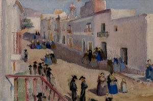 Scène de rue, n.d. - Eleanor Harris