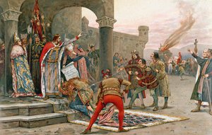 Kalman I (1068-1116), Roi de Hongrie, interdisant la brûlure des sorcières