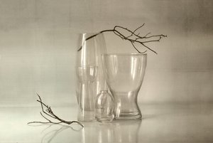 Nature morte sereine en verre - Elena Arjona