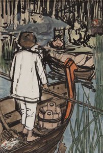 Illustration du conte Synko-Philipko - Elena Dmitryevna Polenova