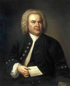 Portrait de Jean Sébastien Bach - Elias Gottleib (after) Haussmann