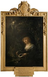 Maria Gyllenstierna von Lundholm (1716-1783), Baronin, verheiratet mit dem Ratsherrn Baron Esbjörn Kristian Reuterholm - Elias Martin