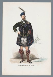 Costume écossais (XIXe siècle) - Elias Spanier