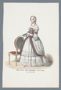 Dame de la cour française (XVIIIe siècle sous Louis XV) - Elias Spanier