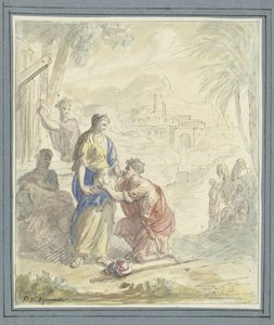 Rébecca et Éliézer au puits