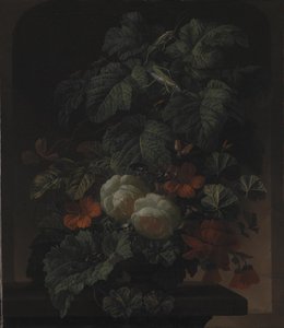 Un bol de fleurs - Elias van den Broeck