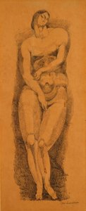 Femme nue debout, vers 1909 - Elie Nadelman