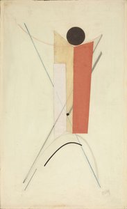 Proun 43 Variante, vers 1922 - Eliezer Markowich Lissitzky