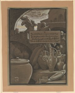 (Illustration pour le Rubáiyát d