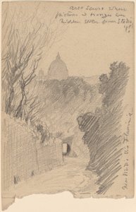 Arco Oscuro--Sur la Via Flaminia, vers 1890