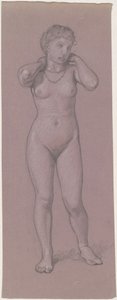 Nu féminin avec collier - Elihu Vedder