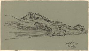 Voyage sur le Nil, Tmui de Ptolémée - Elihu Vedder