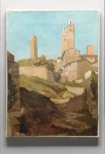 San Gimignano - Elihu Vedder