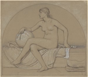 Étude pour "Astronomie" - Elihu Vedder