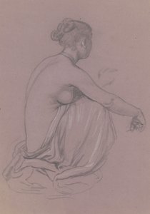 Étude pour Filles Grecques se Baignant, vers 1872