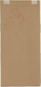 Étude pour "Filles grecques se baignant" (verso) - Elihu Vedder