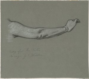Étude pour "Les Parques rassemblant les étoiles" - Elihu Vedder