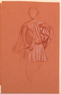 Étude pour "Procession de Mariage" - Elihu Vedder