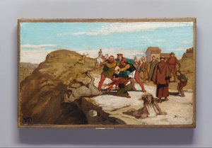 Die Fabel vom Müller, seinem Sohn und dem Esel Nr. 7 - Elihu Vedder