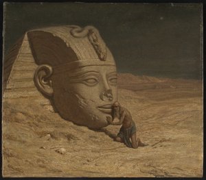 Le Questionneur du Sphinx - Elihu Vedder