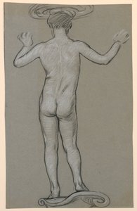 étude de figure : conception pour une fontaine - Elihu Vedder
