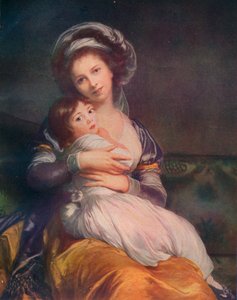 Louise Elisabeth Vigée Le Brun 1755-1842 avec sa fille Jeanne-Lucie