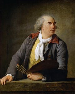 Portrait de Hubert Robert 1733-1808, 1788 - Elisabeth Louise Vigee Lebrun