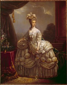 Portrait de Marie-Antoinette par Lorraine Habsburg, reine de France