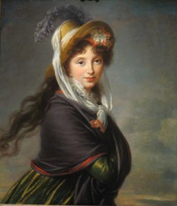 Portrait de la princesse Irina Ivanovna Vorontsova, née Izmaylova 1768-1848, vers 1797