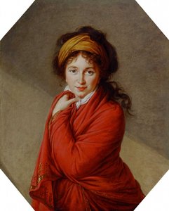 Portrait de Varvara Nikolaïevna Golovina 1766-1821, née Golitsyna, 1797-1799