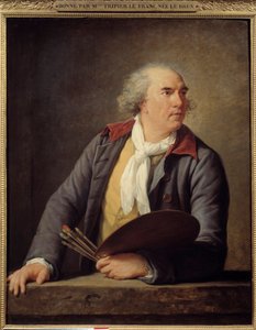Portrait du peintre Hubert Robert (1733-1808) - Elisabeth Louise Vigee Lebrun